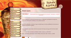 Desktop Screenshot of kebabexpres.cz